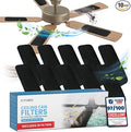Premium Ceiling Fan Filters for Blades -10 PCS Activated Carbon Air Purifier by Unknown
