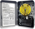 T104 Electromechanical Timer Switch Versatile Scheduling Manual Override by Unknown