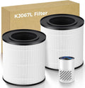 2 Pack KJ067L Replacement Filter Compatible by HKNECE
