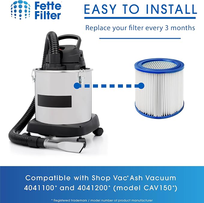 Fette Filter - 9032933 HEPA Cartridge Filter Replacement Compatible - Pack of 1 - Image 3