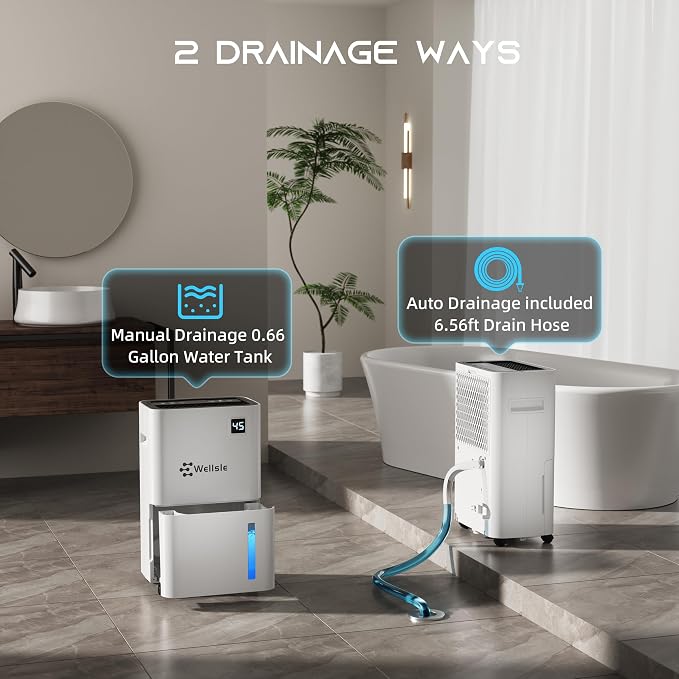 3500 Sq.Ft Dehumidifier, 50 Pint Dehumidifiers - Image 5