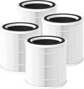 4 Pack AC400 Air Purifier Filter Replacement by CFKREYA