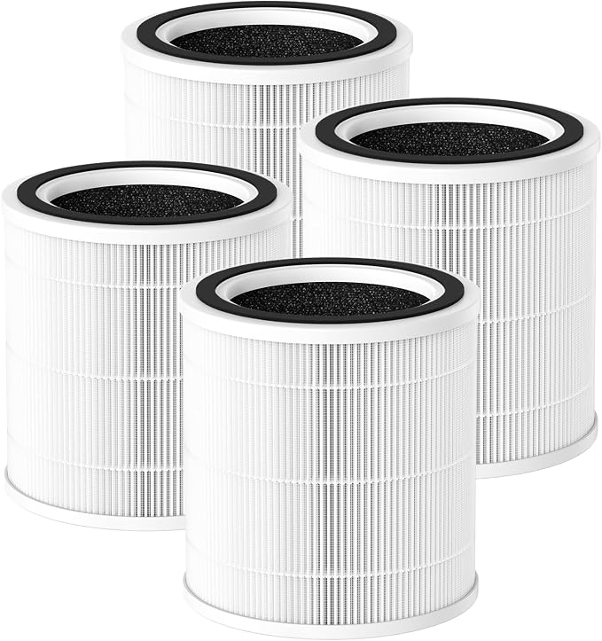 4 Pack AC400 Air Purifier Filter Replacement by CFKREYA
