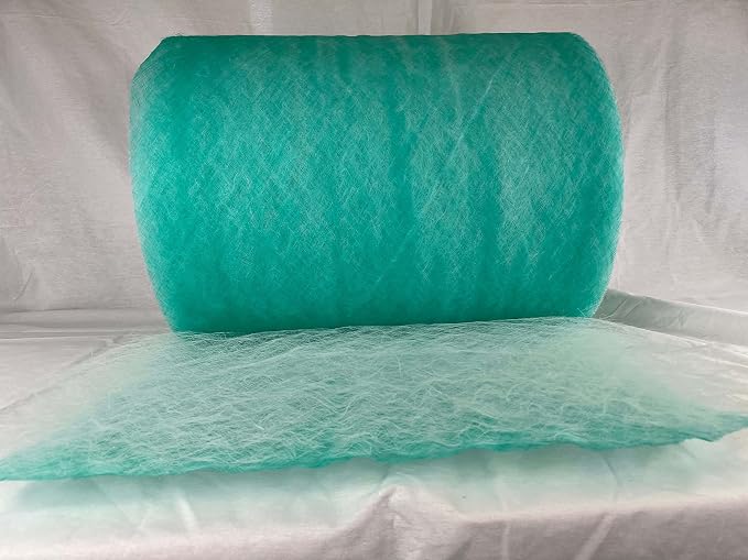 wioboy Paint Booth Exhaust Filter Roll, 15 Gram Fiberglass Paint Arrestor - Image 4
