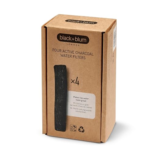 BLACK + BLUM Charcoal Water Filter Sticks | Charcoal Filter Hydration Old - Image 2
