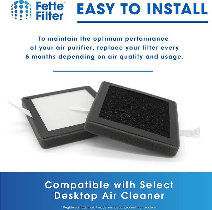 Fette Filter - True HEPA Air Purifier Filters - Pack of 4 - Image 4