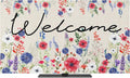 Watercolor Garden Poppy Floral Indoor TV Cover, Elastic TV Screen Protector by Unknown