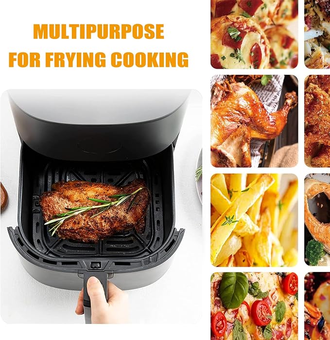 Air Fryer Grill Pan for COSORI Square Air Fryer Pro LE 5 Qt, Non-Stick - Image 7