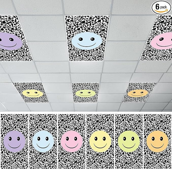 Wiooffen 6 Pcs Fluorescent Light Covers by Wiooffen