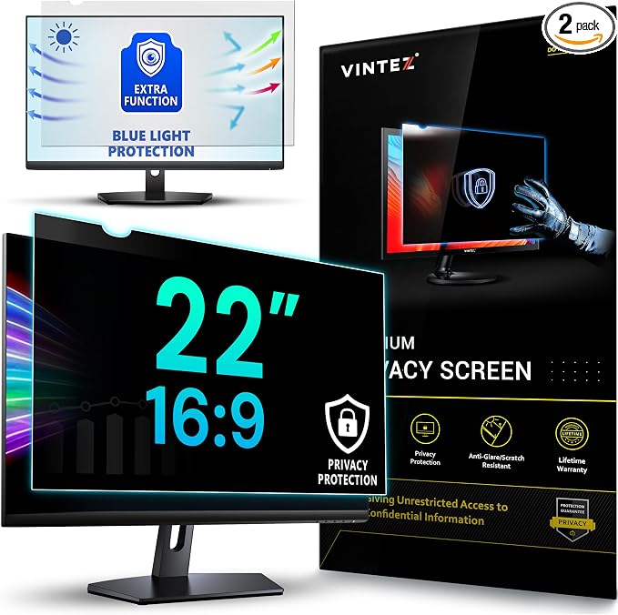 VINTEZ 22 Inch 16:0.9 Privacy Screen by VINTEZ