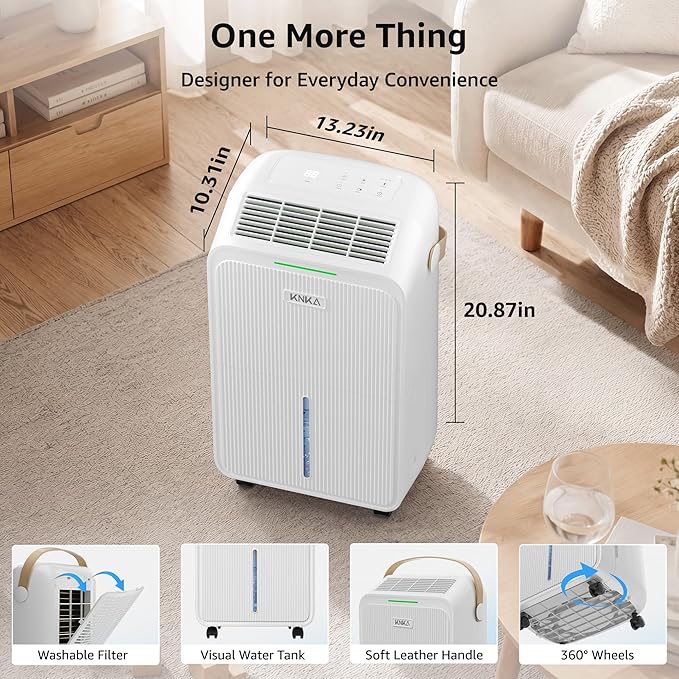 KNKA 2500 Sq.Ft Dehumidifier for Basement - Image 9