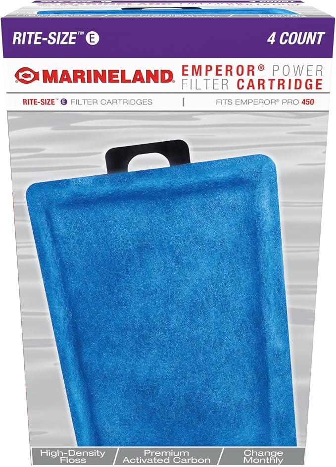 Marineland Emperor Power Filter Cartridge Rite-Size E, Replacement Cartridge by Marineland