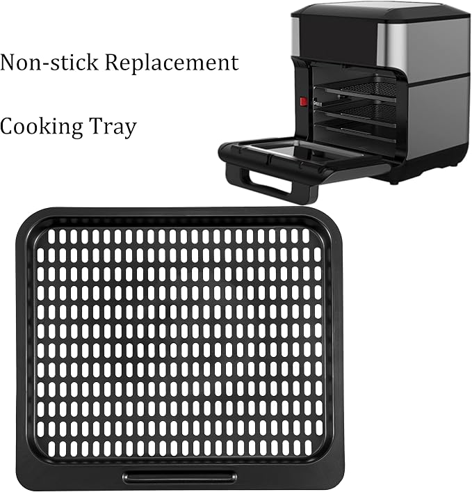 Cooking Tray for Instant Vortex Plus 10 Quart Air Fryer, Nonstic Cooking Rack - Image 4