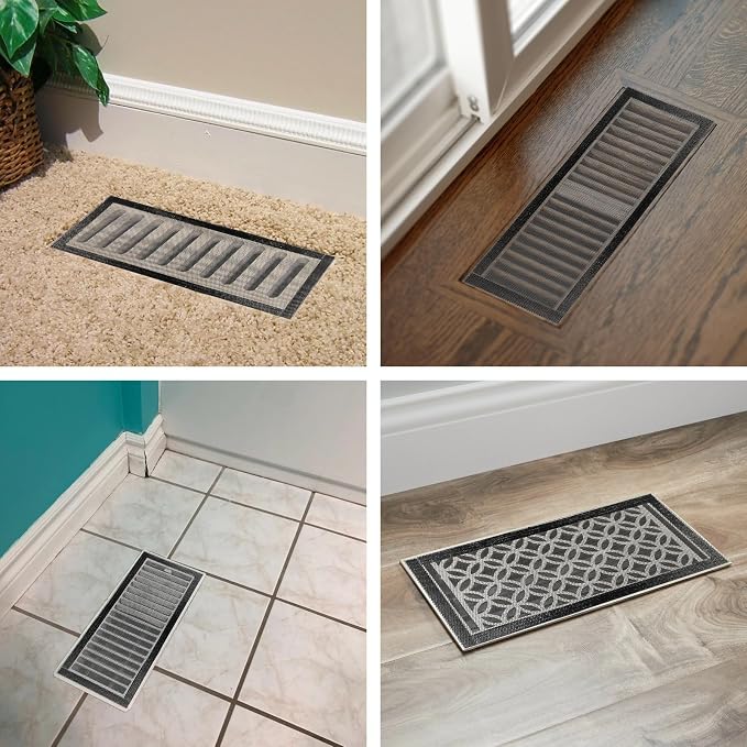 6 Pack Floor Vent Covers 4"x10" Magnetic - Image 7
