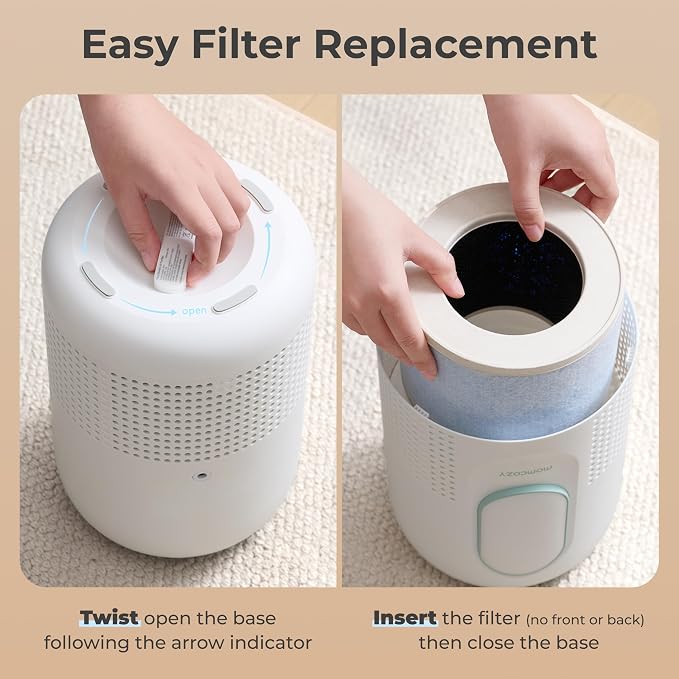 Momcozy Official Air Purifier Replacement Filter, 4-Filter System - Image 5