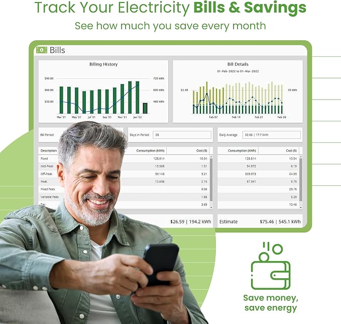 Eyedro Home Energy Monitor – Real-Time Electricity Usage Monitor - Image 3