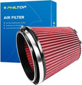 PHILTOP Universal Clamp-On Air Intake Filter, Replacement Air Filter: High Flow by PHILTOP