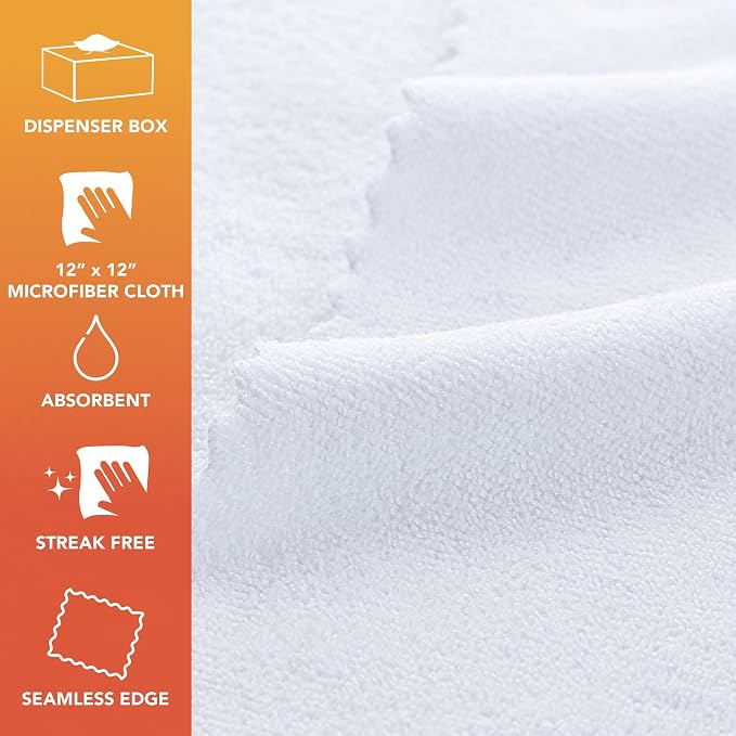 Arkwright Smart Rags Microfiber Cleaning Cloths, Lint Free 180 GSM Reusable - Image 2