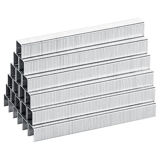 meite T-50 Staple Gun Staples, 1/2 Inch Heavy Duty Staples, Galvanized 20 Gauge by meite