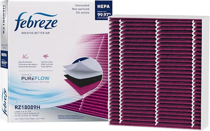 Febreze Odor Control HEPA Cabin Air Filter by PUREFLOW RZ18089H Fits 2021-2026 by Febreze