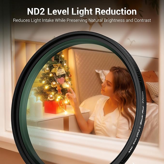 55mm Black Diffusion 1/4 & Reflectivity CPL 2 in-1 Filter - Image 8