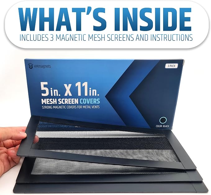 Powerful Magnetic Vent Screen Mesh Covers That Will Never Move or Fall - Image 8