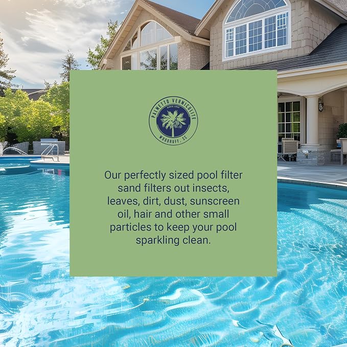 Palmetto 2 Pack Pool Filter Sand, Clean and Clear Water, Natural Sand - Image 5