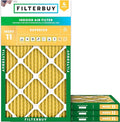 Filterbuy 20x34x1 Air Filter MERV 11 Superior Pet & Allergy Defense, by Filterbuy