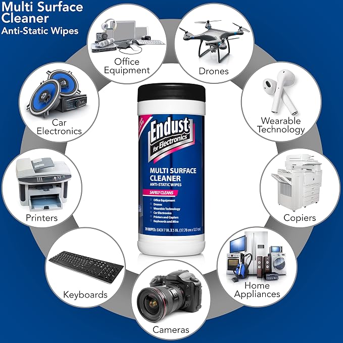 ENDUST 259000 Anti-Static Pop-Up Wipes - Image 5