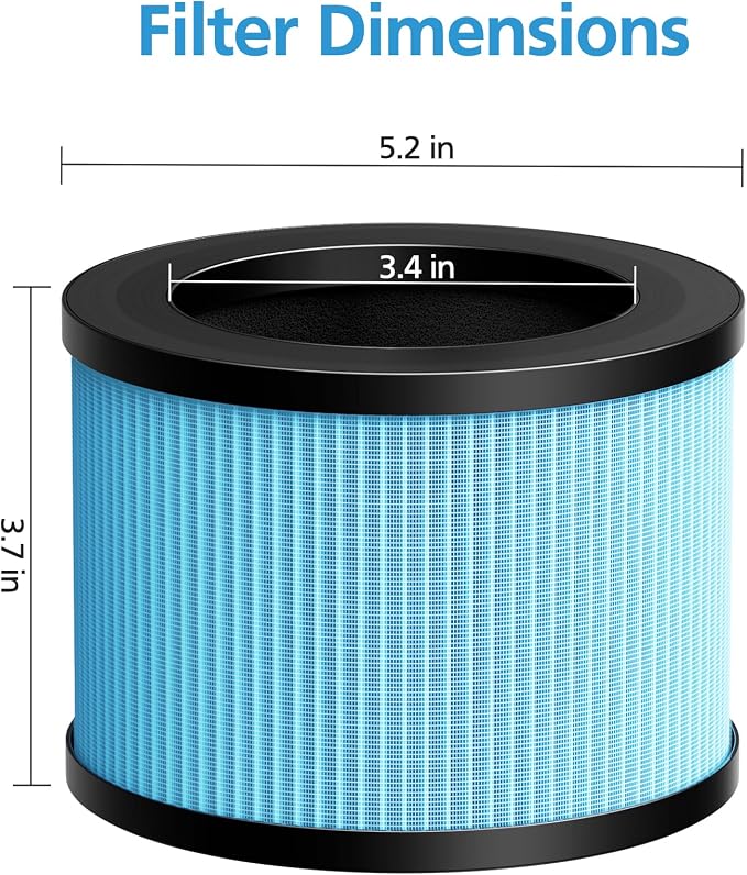 2 Pack MK01 Replacement Filter Compatible - Image 3