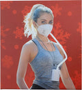 BROAD Holiday Edition AirPro Mask Rechargeable Electrical Air Purifying by BROADUSACLEANAIR