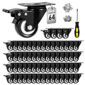 2" Caster Wheels Set of 64, Heavy Duty by ASHGOOB