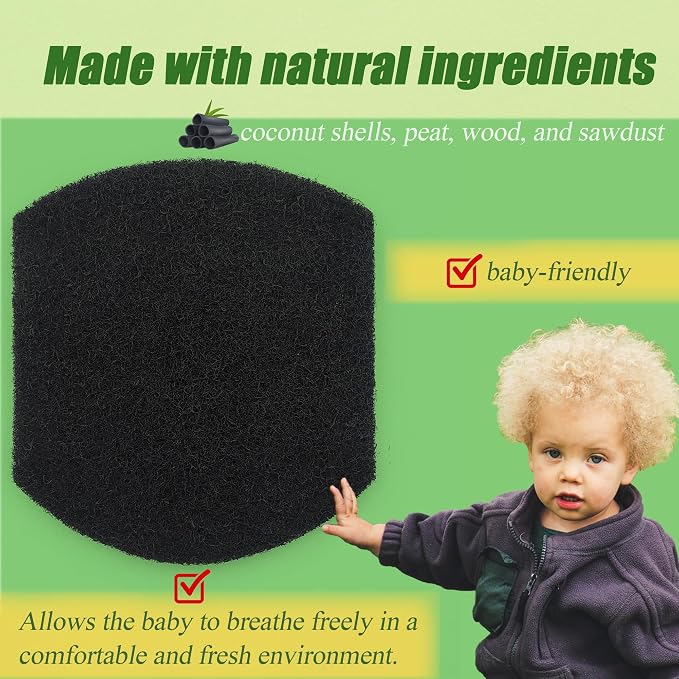 PurifyLogix Diaper Pail Deodorizers Activated Charcoal Filter Refills Compatible - Image 5