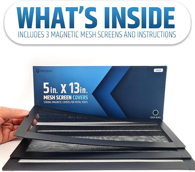 Powerful Magnetic Vent Screen Mesh Covers that Will Never Move or Fall - Image 8