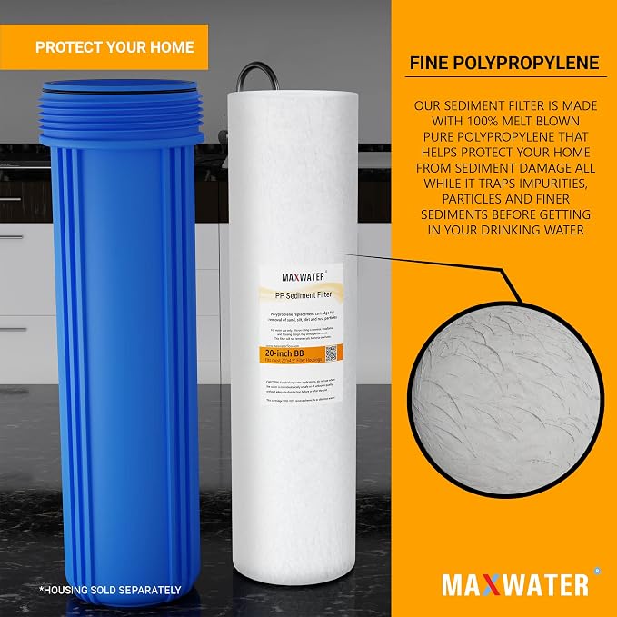 Max Water 1 Micron 20 x 4.5 Sediment Filter - Image 4
