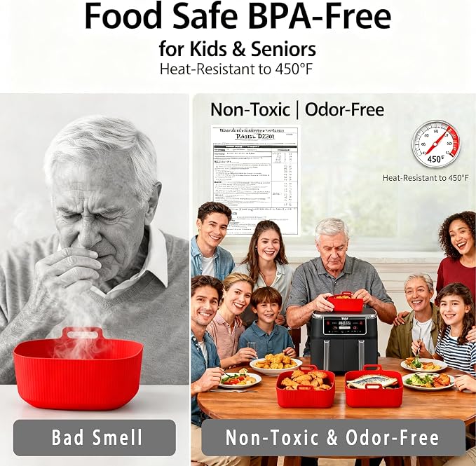 Silicone Air Fryer Liners for Ninja - Image 5
