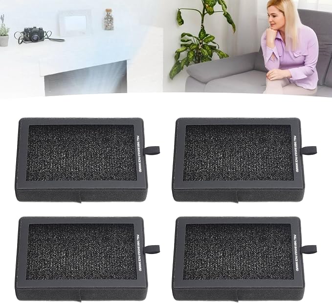 4 Pcs Air Purifier Replacement Filter, High Efficiency Carbon Filtration System - Image 3