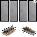 QMARK 4 Pack Floor Vent Covers, 4 x 10 Inches Floor Vent Screen Net, Air Vent by Unknown