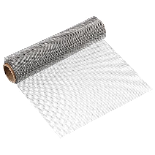 uxcell 16 Mesh 118" x 10" Woven Wire Mesh, 316 Stainless Steel Air Vent Filter by uxcell