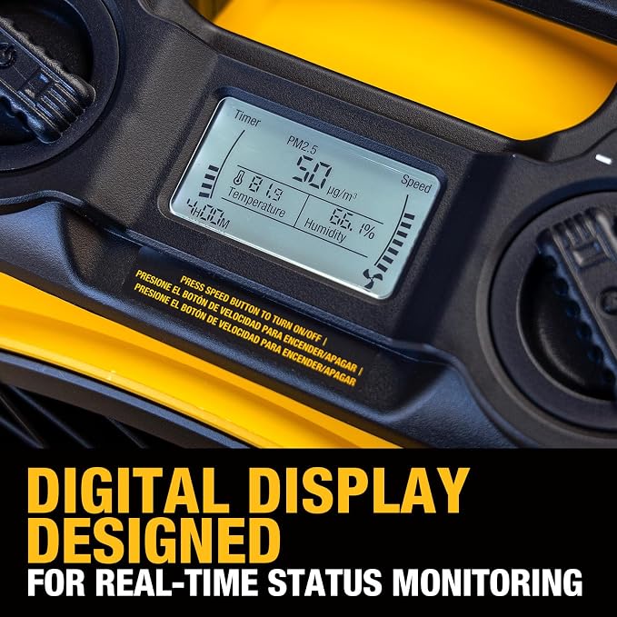 DEWALT 16 inch Industrial Shop Fan, Air Purifier Fan - Image 3