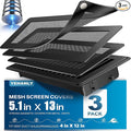 Magnetic Vent Covers with Vent Screen 5.1x13 Inch, Ceiling Air Vents, Ventilate by YEHANLY