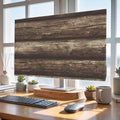 Farmhouse Vintage Wood Grain Indoor TV Cover, Elastic TV Screen Protector by Unknown