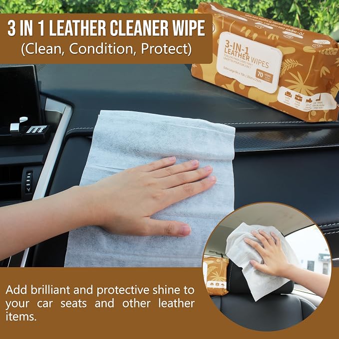 Air Jungles All Purpose Car and Home Cleaning Wipes, Electronic Wipes, 3in1 - Image 9