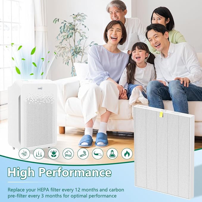 5 Pack C545 Replacement Filter Compatible - Image 7