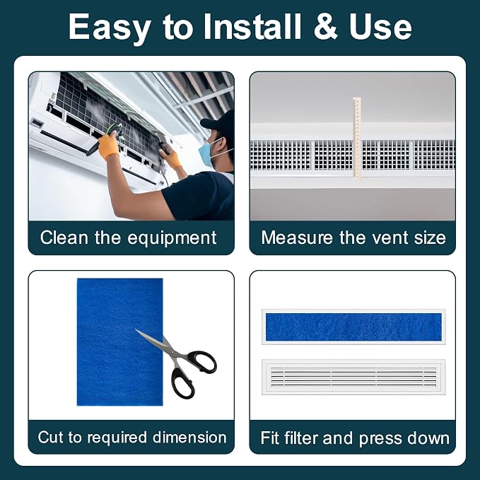 20x30x1 Washable Reusable Filter Fits Furnace and Air Conditioner | 2 Pack MERV - Image 5