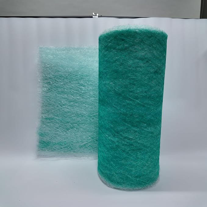 AUC Paint Spray Booth Exhaust Filter Roll, 15 Gram Fiberglass Paint Arrestor - Image 3