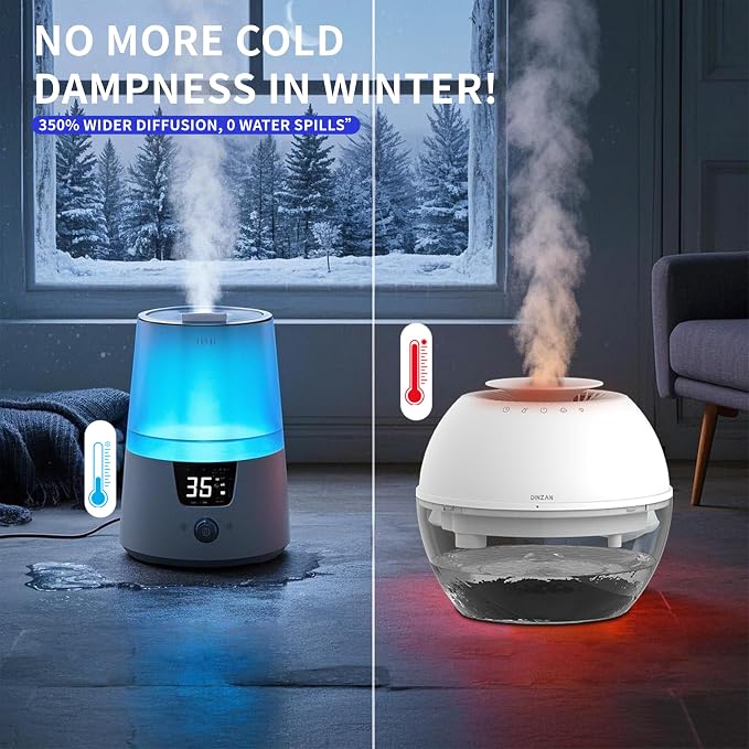 Dual-Function Humidifier & Dehumidifier Combo Air Purifier 152oz Water Tank - Image 3