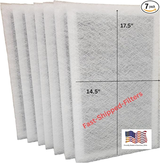 Fast-Shipped-Filters 7 Pack 16x20 Replacement Filter Pads Compatible by Unknown