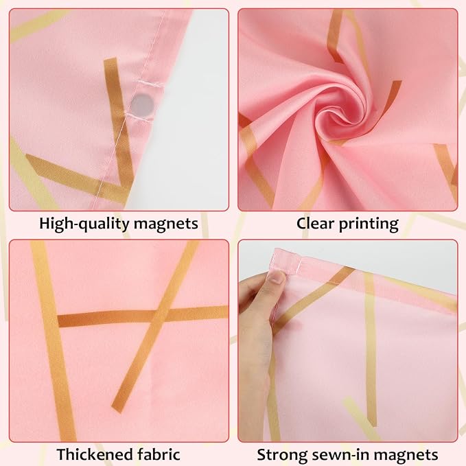QOUBAI 4PCS Fluorescent Light Covers, 4x2 Feet Magnetic Light Cover Fluorescent - Image 3