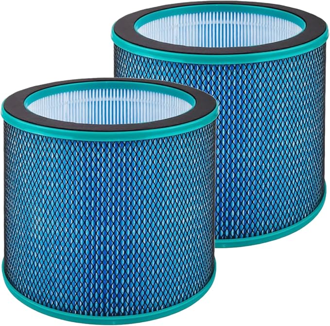 2 Pack H13 HEPA Replacement Filter by HOMFILBIT